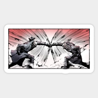 Mr X vs Nemesis Sticker